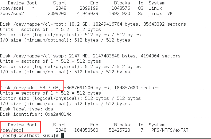 使用starwind创建虚拟硬盘并使其开机自动挂载到centOS7中_starwind_03