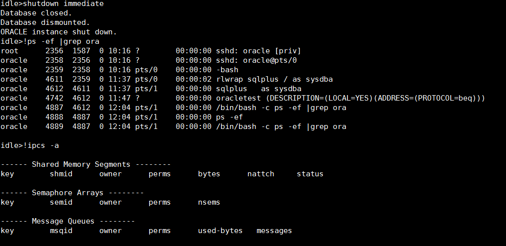 Oracle数据库启动和关闭_启动_09