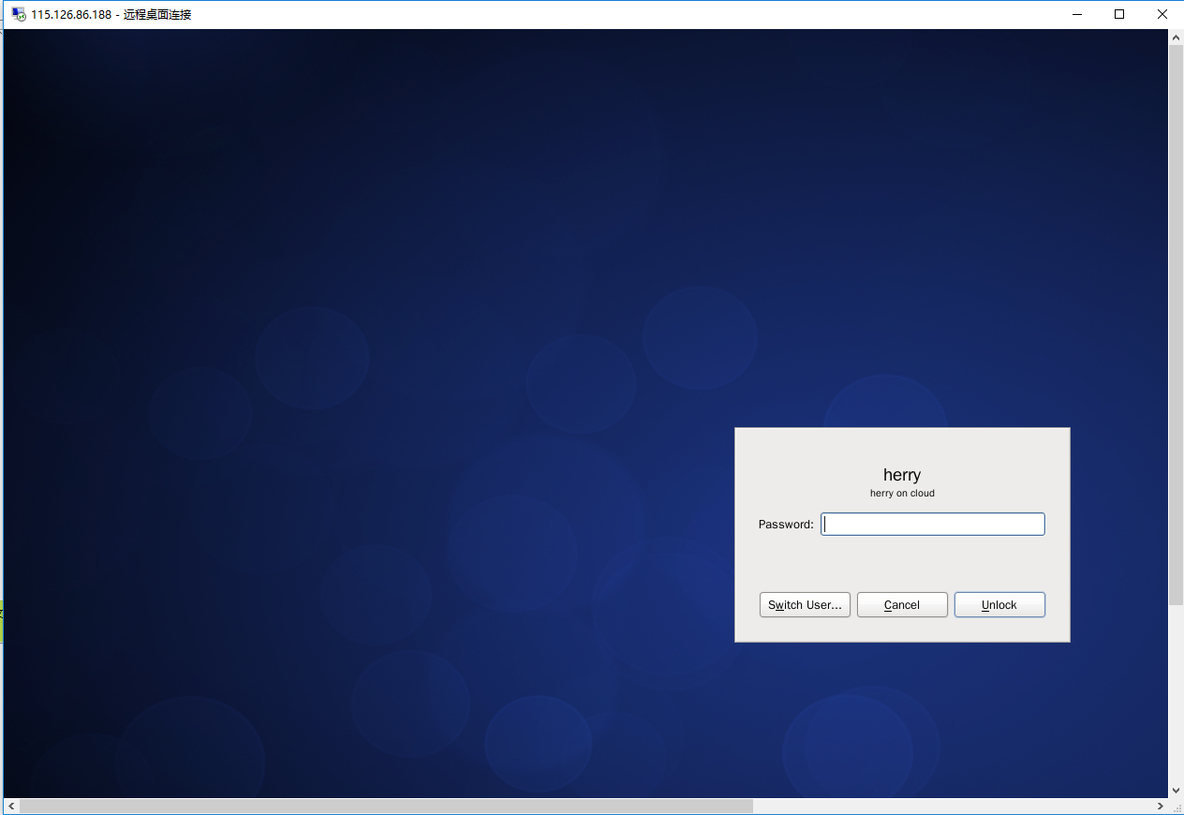 使用windows调用Linux远程桌面_password_04