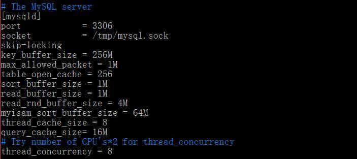 MySQL 配置讲解_MySQL