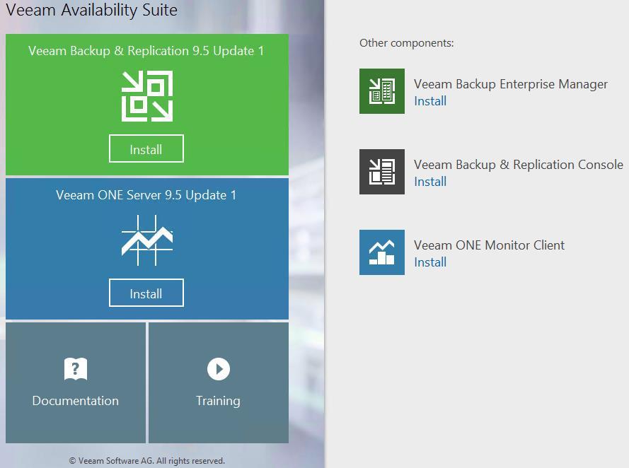 Veeam Availability Suite 9.5安装和配置_veeam vbr_07