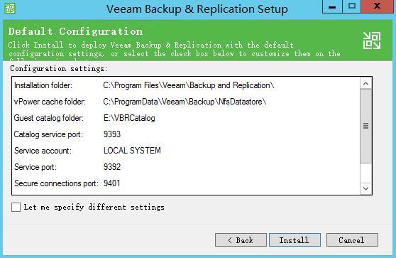 Veeam Availability Suite 9.5安装和配置_veeam vbr_15