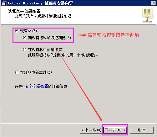 Windows server 2008 R2搭建主域控制器 + 辅域控制器_辅域_34