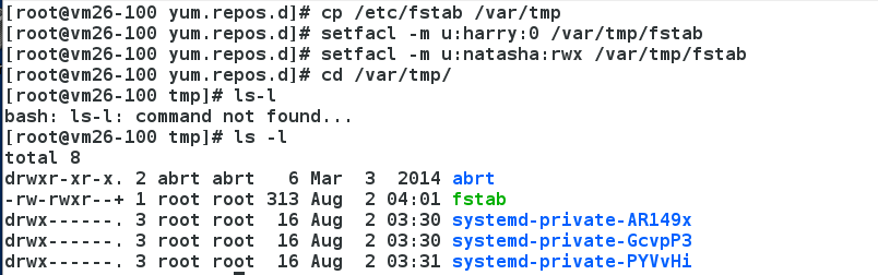 第一次测验_Linux_10