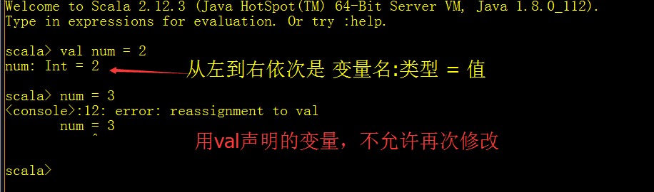 每天学一点Scala之声明变量_scala