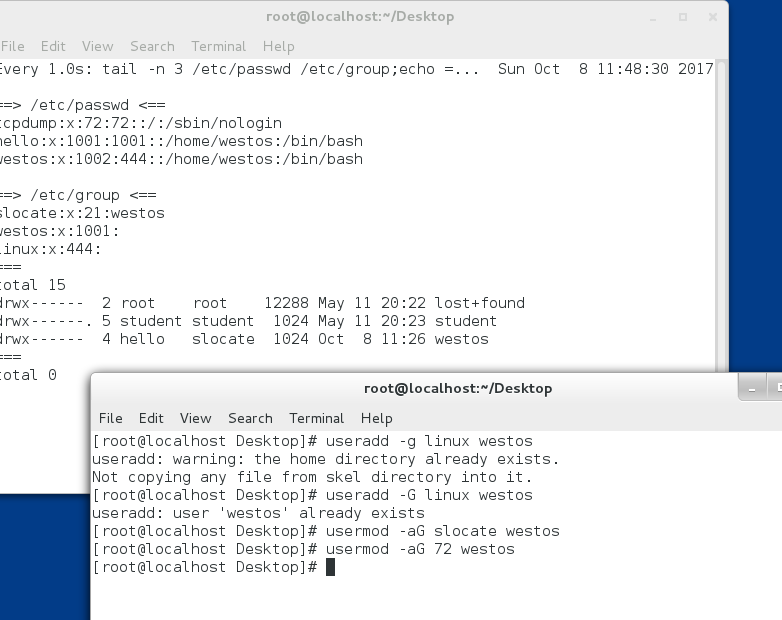 Linux--用户的管理以及权利下放 密码的重置_用户  密码重置_15