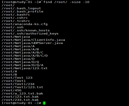 Linux的find命令与文件名后缀_命令_26