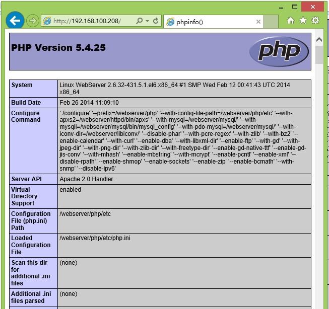 centos65编译安装php5425