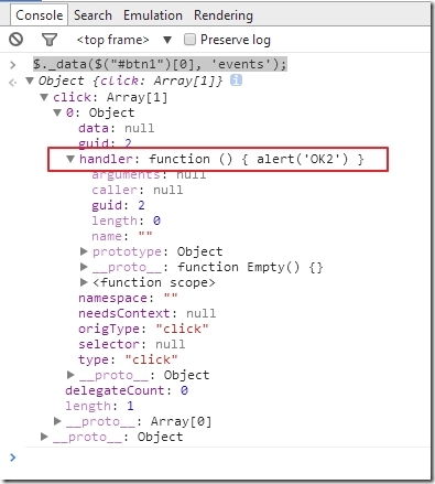 javascript中查看元素事件函数的一些技巧_元素_04
