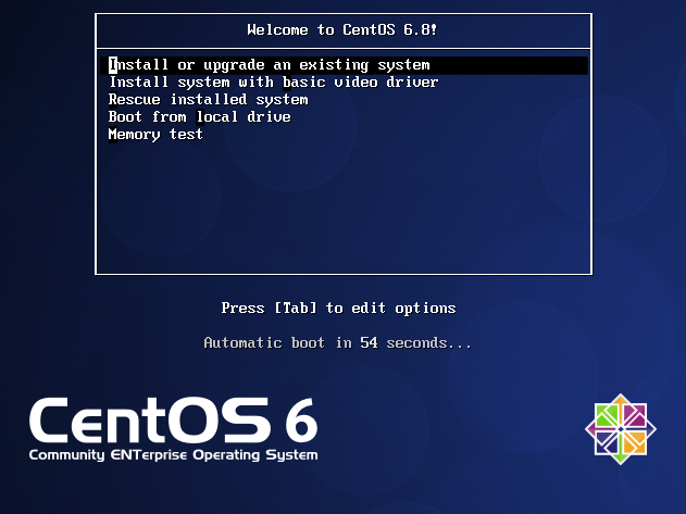 CentOS  6.8 光盘安装与登录_Linux