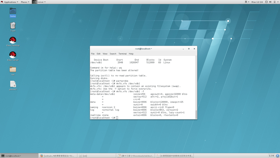 RH134 UNIT4_Linux_02