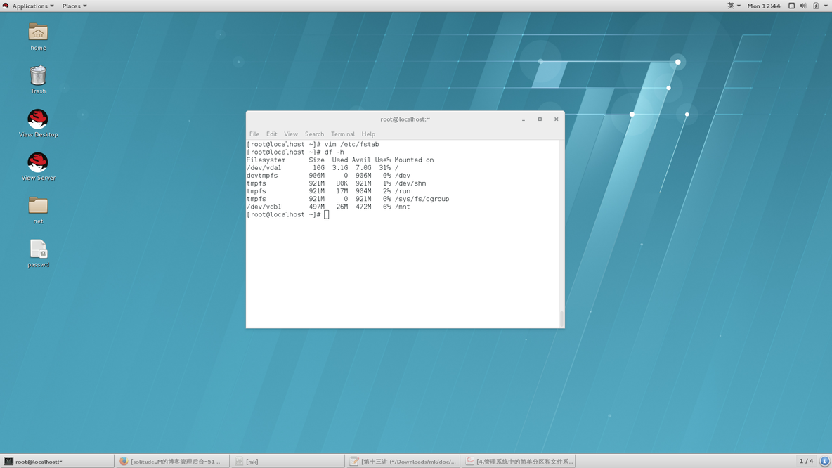 RH134 UNIT4_Linux_05