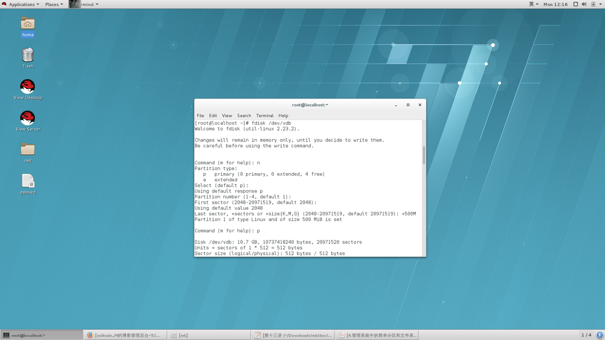 RH134 UNIT4_Linux