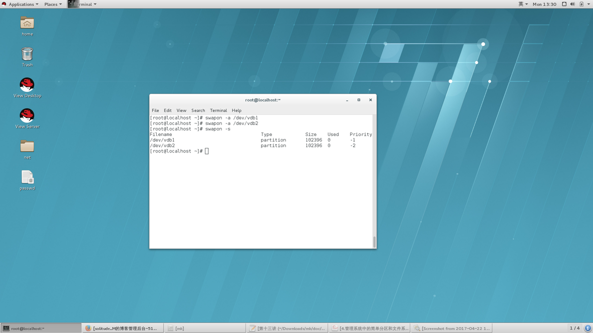 RH134 UNIT4_Linux_10