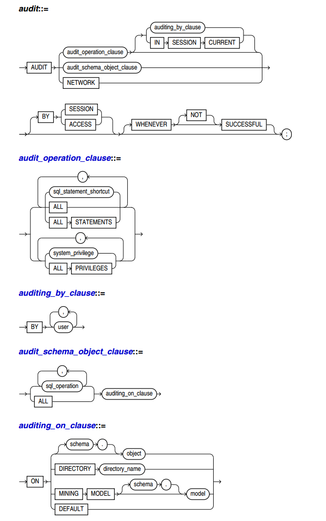 学习Oracle的审计(Auditing)_审计