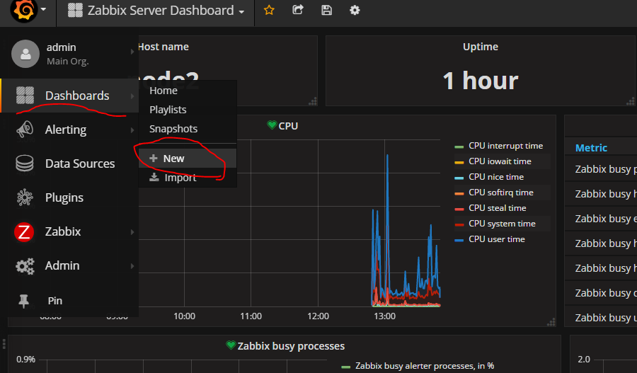 zabbix + grafana 优化zabbix图形显示_grafana_11