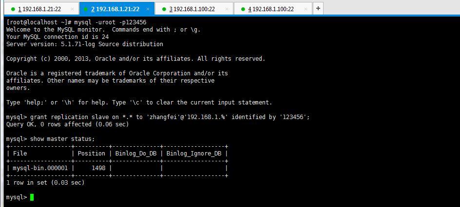 amoeba实现mysql读写分离+主从复制架构_读写分离_03