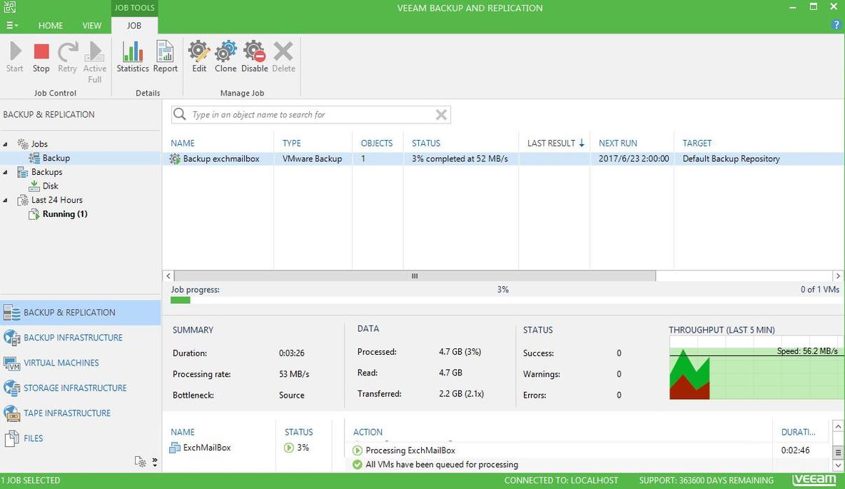 Veeam Availability Suite 9.5安装和配置_veeam vbr_40