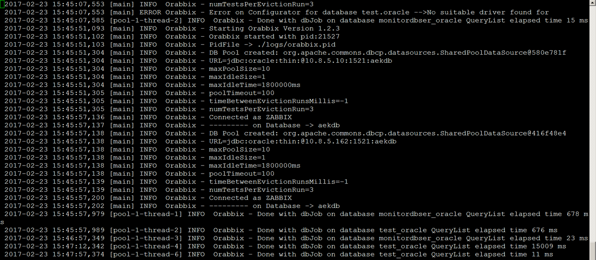 使用zabbix监控oracle基本使用情况_zabbix