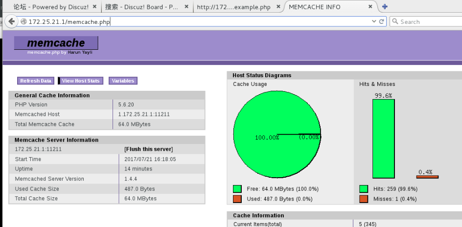 部署论坛Discuz  和 Memcache_部署论坛_18