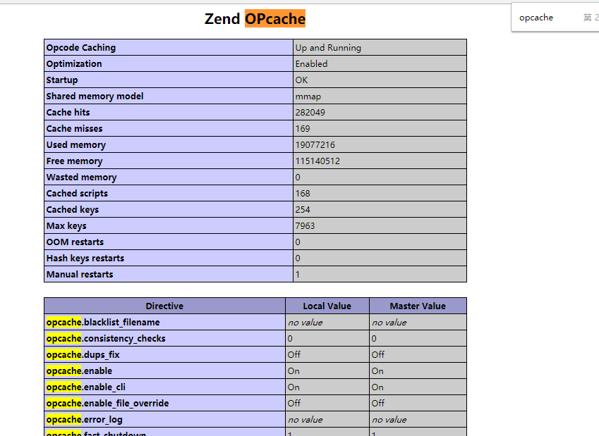 安装PHP加速插件ZendOpcache_web