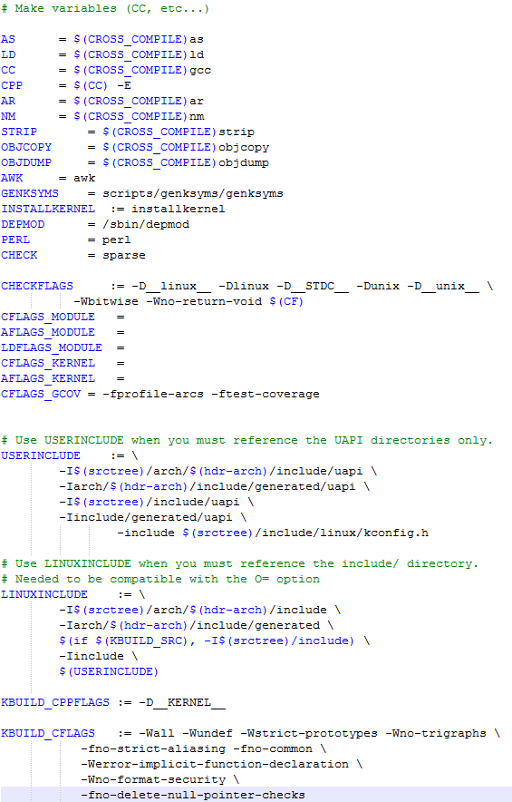 Linux Kernel Makefile简析 之 make zImage_Kernel_12