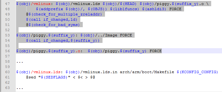 Linux Kernel Makefile简析 之 make zImage_Kernel_37