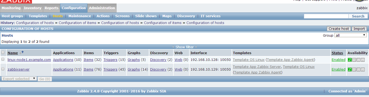 zabbix自动化监控8（2.4）_zabbix