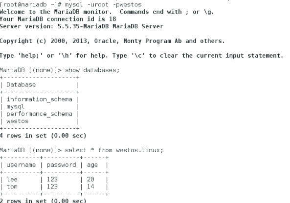 Linux的数据库mariadb_数据库_27