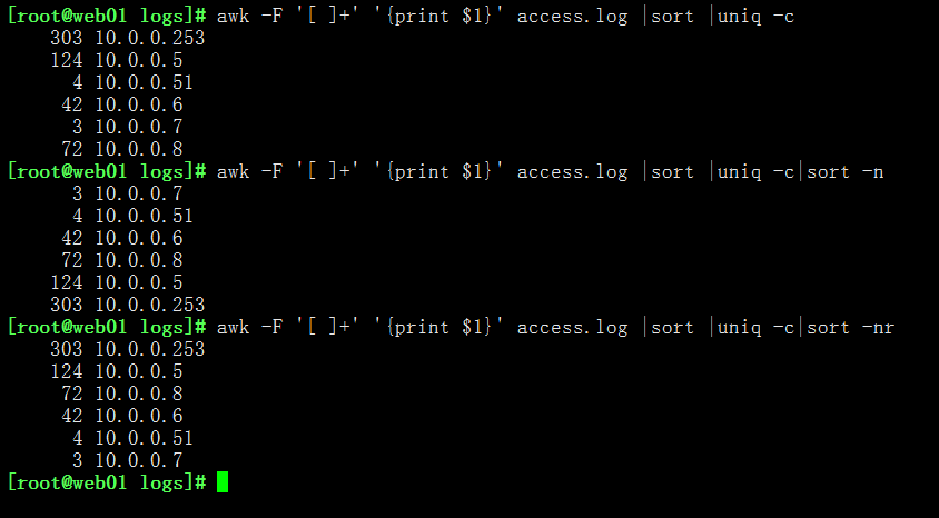 sort命令详解及Nginx统计运用_Nginx_03