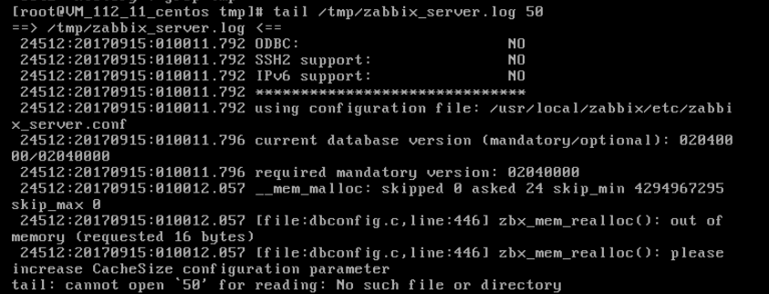 zabbix server is not running 的排错方法_server_02