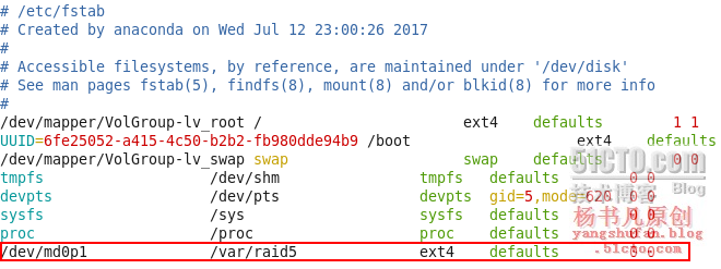 在Linux上创建磁盘阵列———RAID-5_磁盘阵列_06