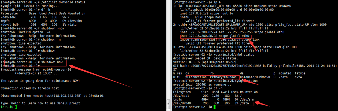 DRBD+MySQL+keepalived高可用MySQL方案_DRBD_36