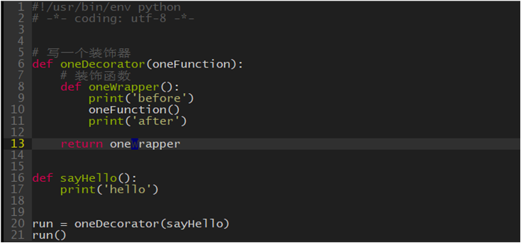 一个函数装饰器_Python_05