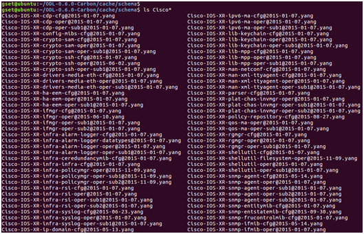 SDN in Action: Practice NETCONF/RESTCONF and YANG with OpenDaylight and IOS XRv_YANG_11