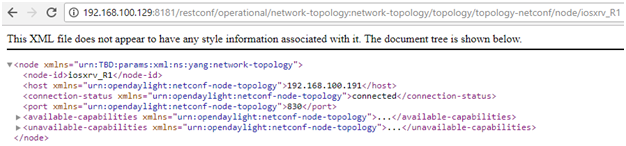 SDN in Action: Practice NETCONF/RESTCONF and YANG with OpenDaylight and IOS XRv_YANG_13