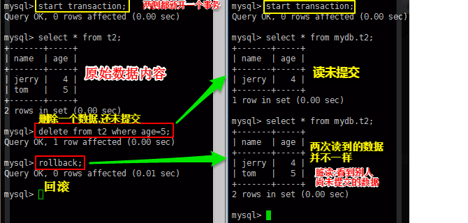 mysql事务详解