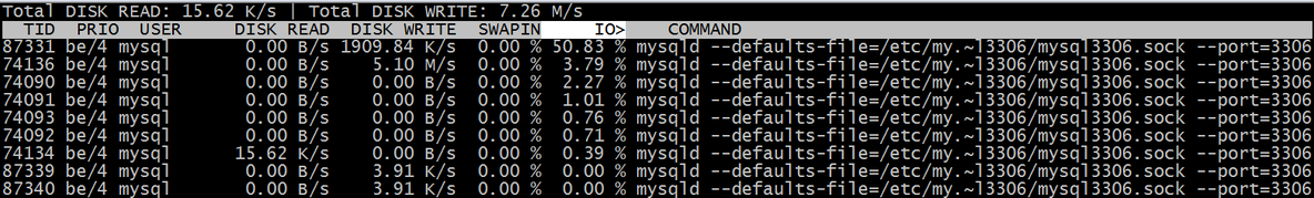 基于文件系统选择导致MySQL服务器磁盘IO异常问题_mysql xfs ext4 磁盘IO_02