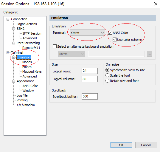 secure CRT设置vim显示颜色_secure _02