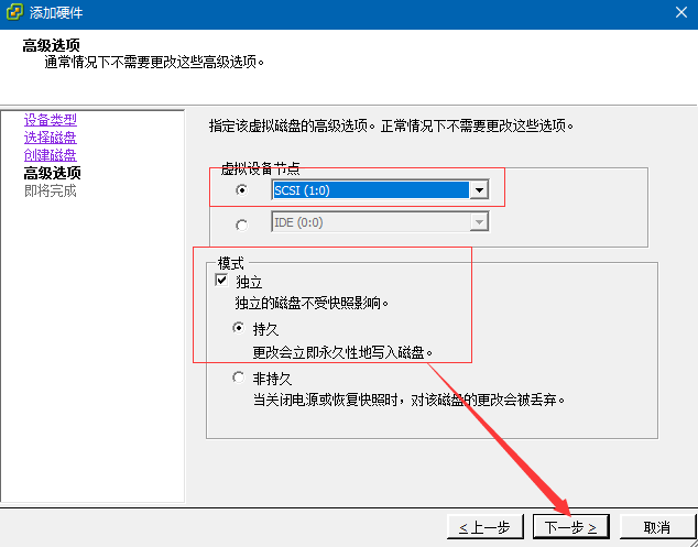 VMWare ESXi 6 创建共享磁盘_服务器_04