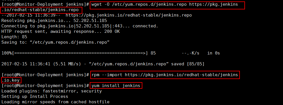 Linux rpm安装Jenkins应用服务_Linux