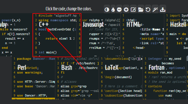 vim 配色_vim