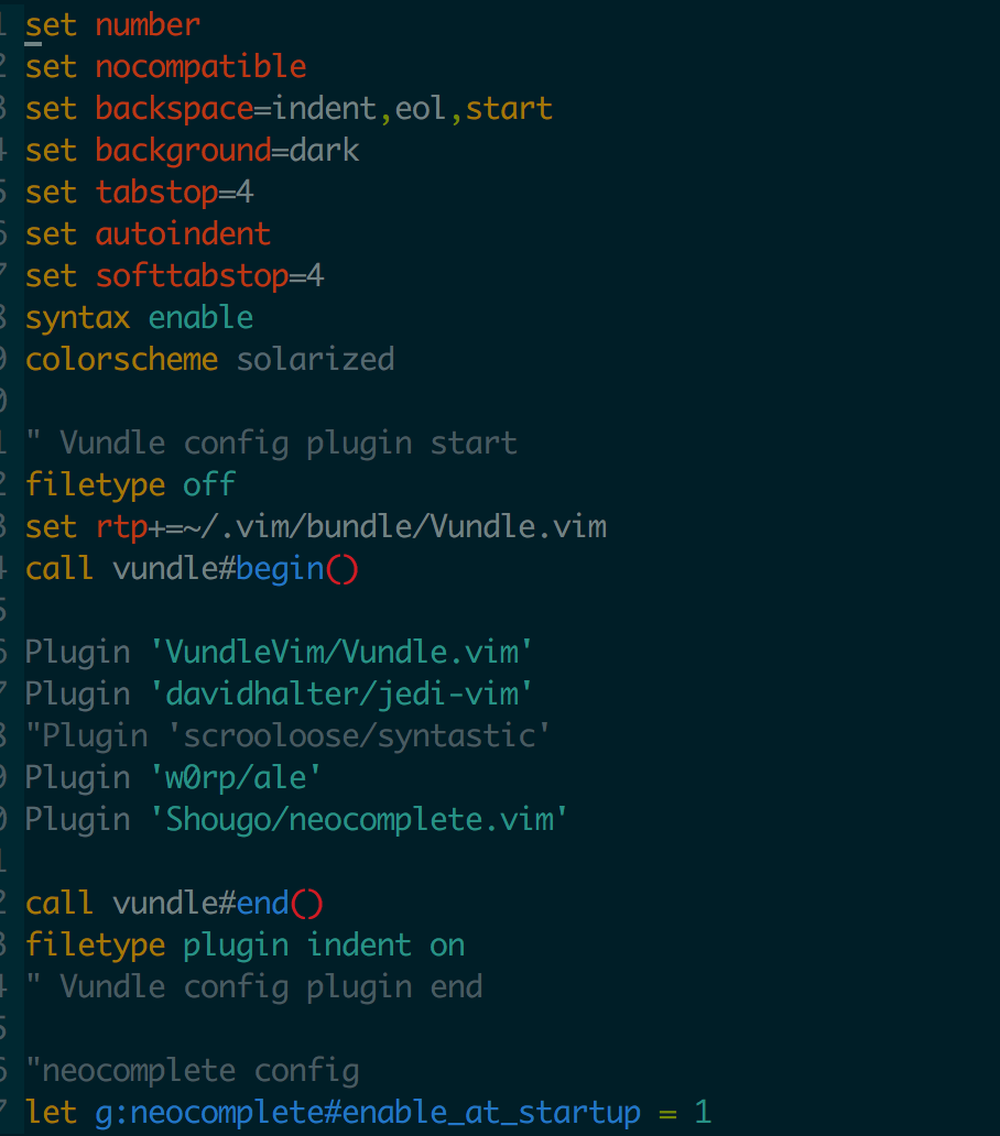 vim+python打造自己的IDE插件推荐_vim