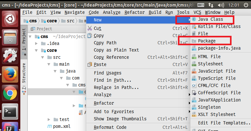 idea 不能新建Java Class和Package解决办法_Java_05