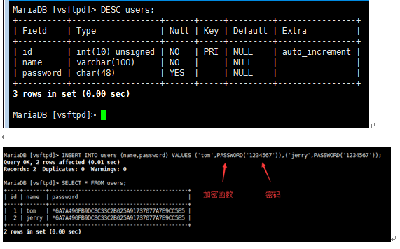 用mysql作ftp实验_MySQL_04