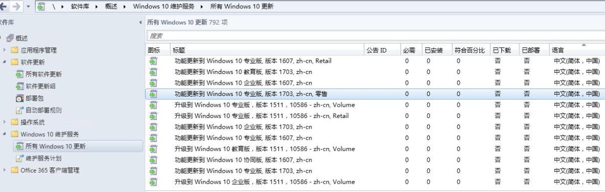 SCCM 2012升级到1702 Windows 10补丁更新问题_windows_07