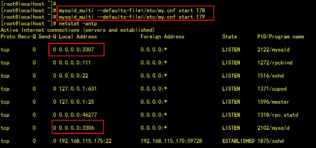 MySQL（多主一从）搭建_数据库_10