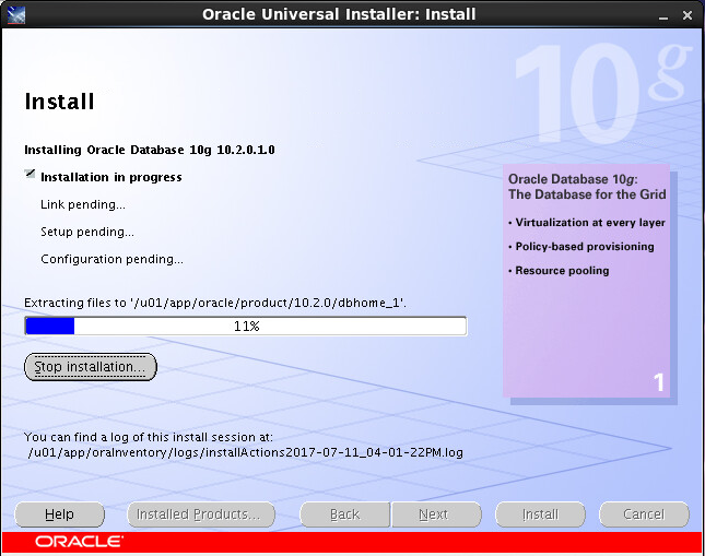 Redhat6.4 64位安装Oracle10.2.0.564位数据库_redhat6 oracle10.2.0_09