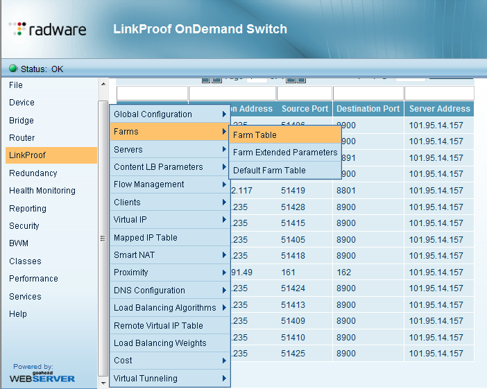 Radware LP配置步骤_radware