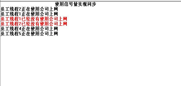 VC++线程同步(五) 信号量使用例子_C++